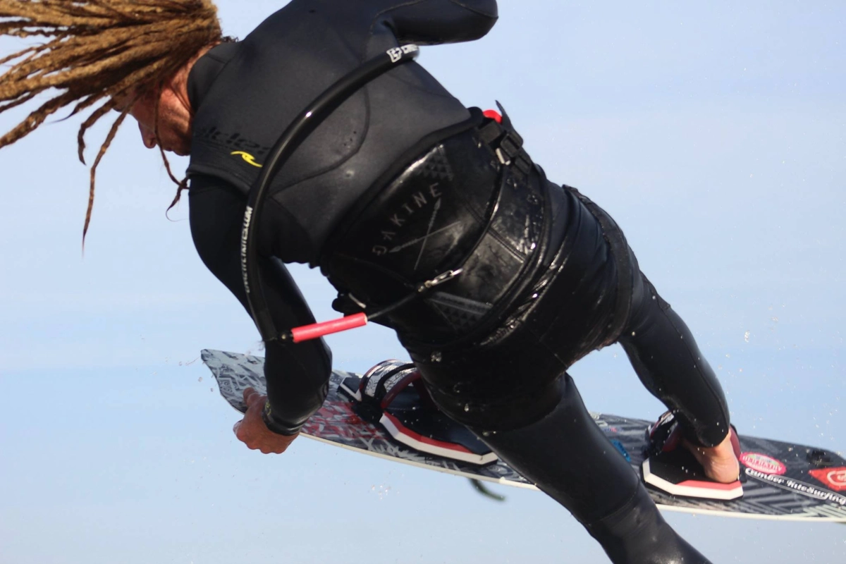 Kitesurfing at Camber Sands