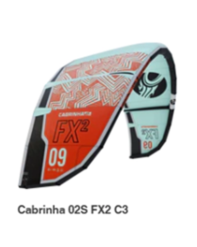 Cabrinha FX2 02s kiteboarding kite