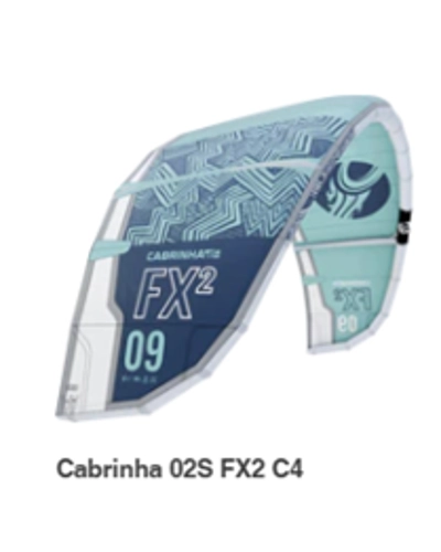 Cabrinha FX2 02s kiteboarding kite