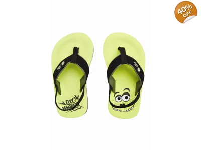 Cool Shoe Corporation Monster Child Flip Flops