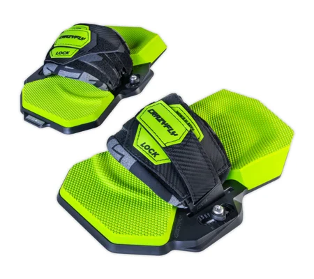 Crazyfly Lock Green Bindings
