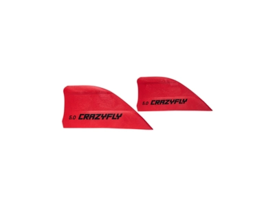 Crazyfly Red 5cm fins