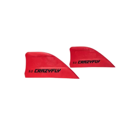 Crazyfly Red 5cm fins