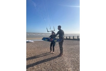 Private Kitesurfing Lesson for 2 people hourly
