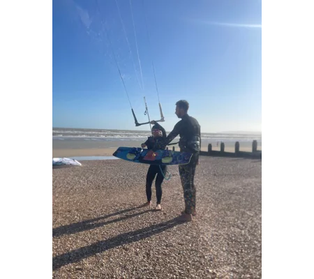 Private Kitesurfing Lesson for 2 people hourly