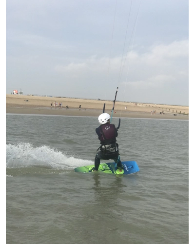 Kitesurfing Board Control Coaching to improve Riding Skills