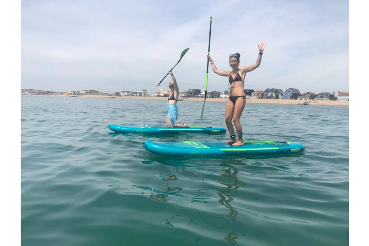 Stand up Paddle Boarding lessons and hire at Camber Sands