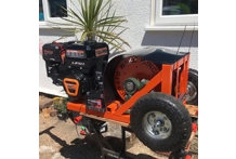 Orange 7.5hp Electric Start Wake Winch