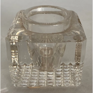 Vintage Glass Inkwell