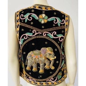 Vintage Burmese Kalaga Vest