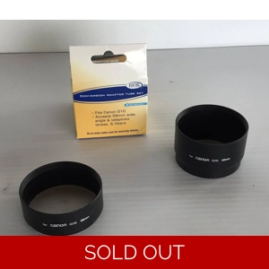 Canon G10 Conversion Adapter Tube Set