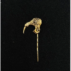 Vintage Golden Kiwi Bird Pin