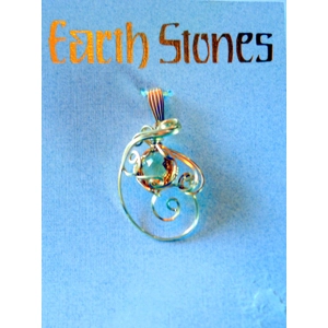 Gold Filled Earth Stone Citrine