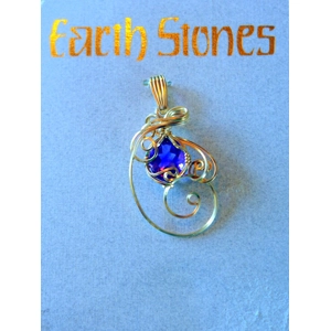 Gold Filled Earth Stone Amethyst