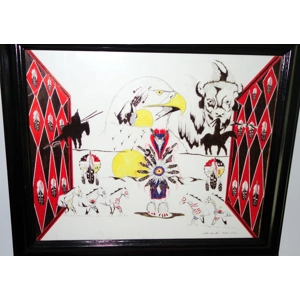 Willis Iron Shirt Original Sketch