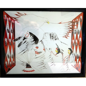 Willis Iron Shirt Original Sketch