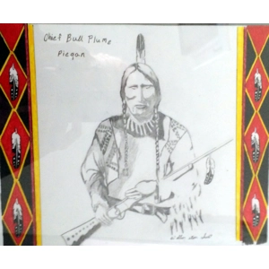 Willis Iron Shirt Pen & Pencil Sketch