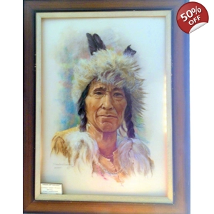 Dick van den Hoogen - Lazarus Dixon Original Pastel