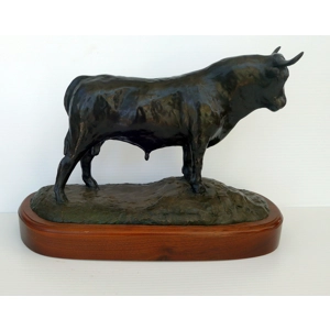 Grant Jensen Bronze Sculpture Bull