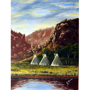 Kirby Warrior Mountain Lake Camp