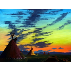 Kirby Warrior Sunset Evening