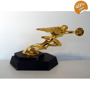 Franklin Mint Die-Cast Hood Ornament Replica Packard 1987