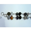 Sterling Silver & 20 Gemstone Bracelet