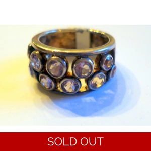 Amethyst Sterling Ring