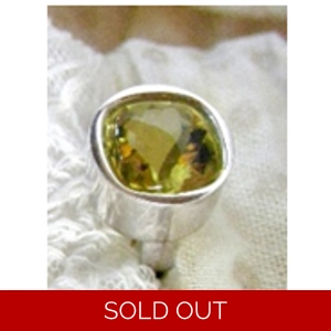 Citrine & Sterling 925 Ring