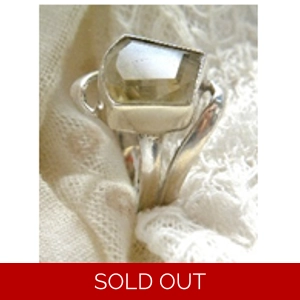 Citrine & 925 Sterling Ring