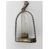 Quartz Crystals 925 Sterling Pendant