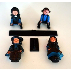 Antique Cast Iron Amish Toys