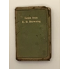 Gems from E B Browning