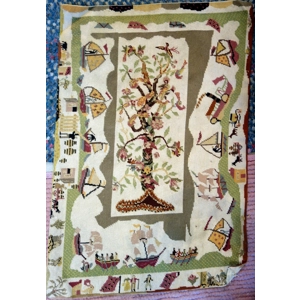 Vintage Needlepoint Tapestry