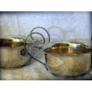 Silver Plate Cream & Sugar EPNS