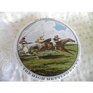 A.G. Hackney & Co. Staffordshire China Trinket Box & Lid