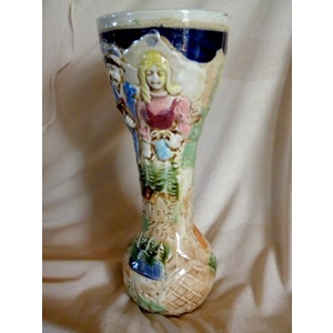 Antique Majolica Vase