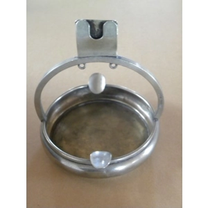 Vintage Pewter Ashtray Match Holder 1920s