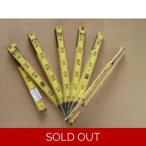 Wooden Hinged Folding 72” Yardstick