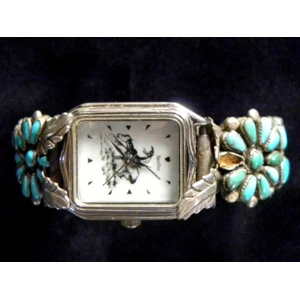 Old Pawn Turquoise & Sterling 