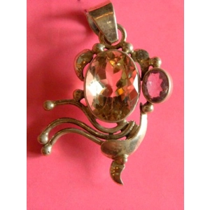 Citrine, Amethyst, & 