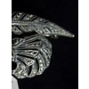 Vintage Marcasite & Sterling Brooch "Made in Germany" marked "FG"