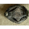 Antique Jet & Silver Hand Crafted Brooch