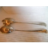 Vintage Silver Plate Ladle & Salad Set of 3