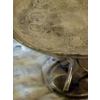 Vintage Silverplate Cake Stand w/ Engraved Design - Pedestal Style