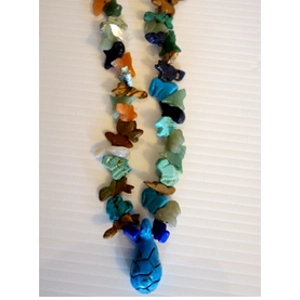 Mixed Gem Fetish Necklace