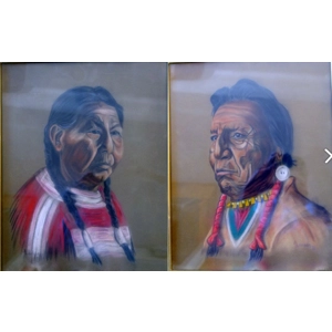 Pair of Paintings by Jerry Larson