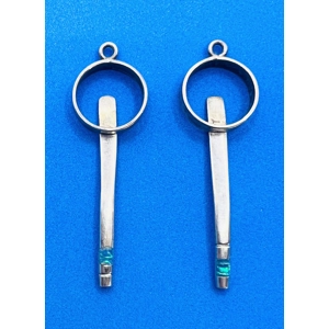 Earrings/Pendants with Opal