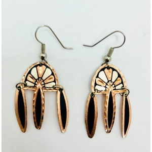 Native American Feather Earrings
