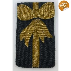 Vintage Black Clutch